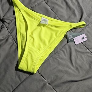 Wild Fable Neon Yellow Bikini Bottom